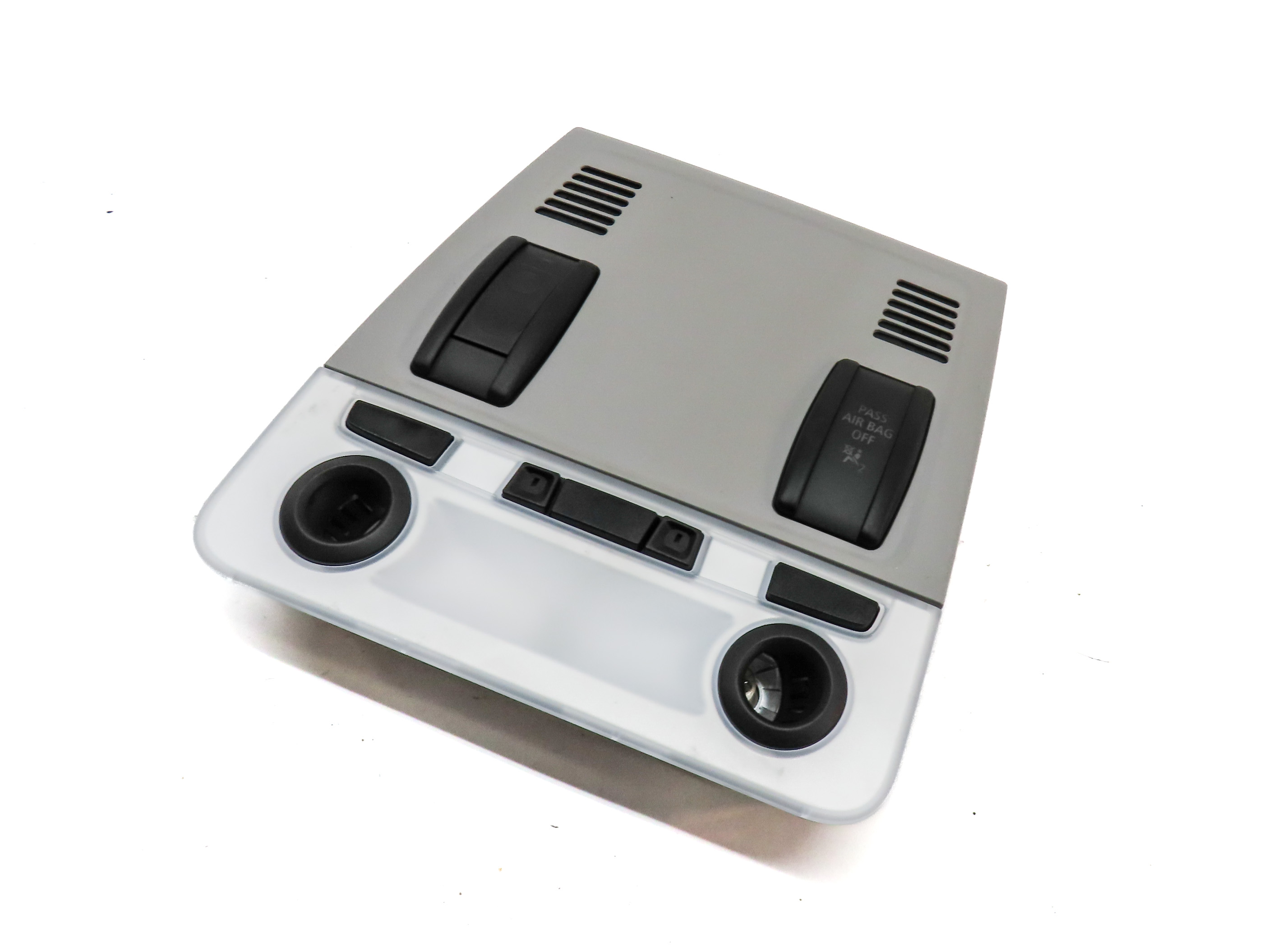 2014 BMW X1 (E84) FRONT INTERIOR OVERHEAD DOME LIGHT LAMP INDICATOR LIGHT (Gray) — exact item pictured